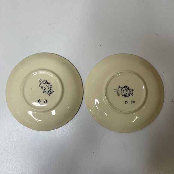 Franciscan Apple Tea Cup and Saucer Set of 2 Coffee Mugs England Stamp - Picture 11 of 15